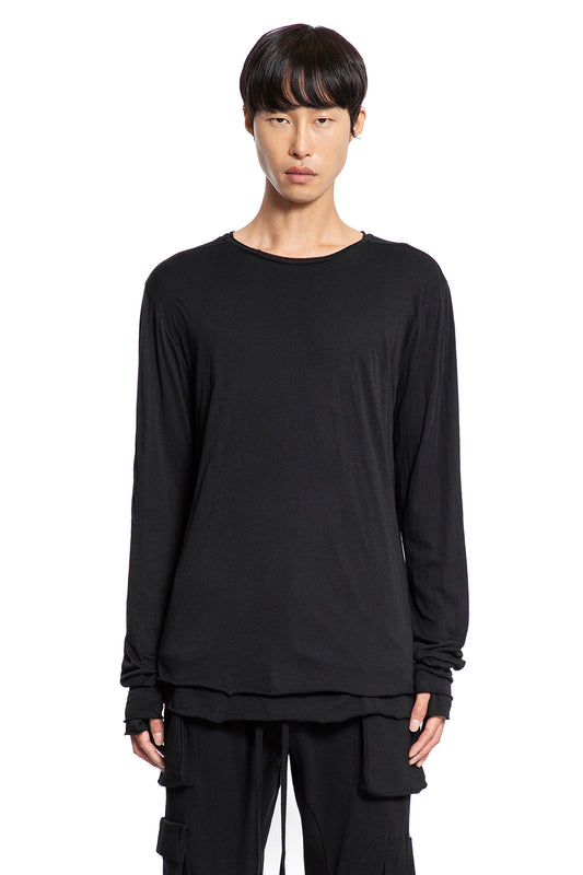 Cotton Jersey Long Sleeve T-Shirt