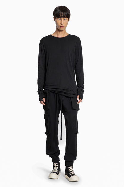Cotton Jersey Long Sleeve T-Shirt