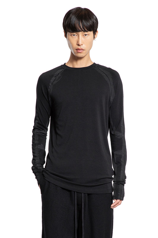 Stretch Cotton Modal Long Sleeve T-Shirt - Antonioli.eu