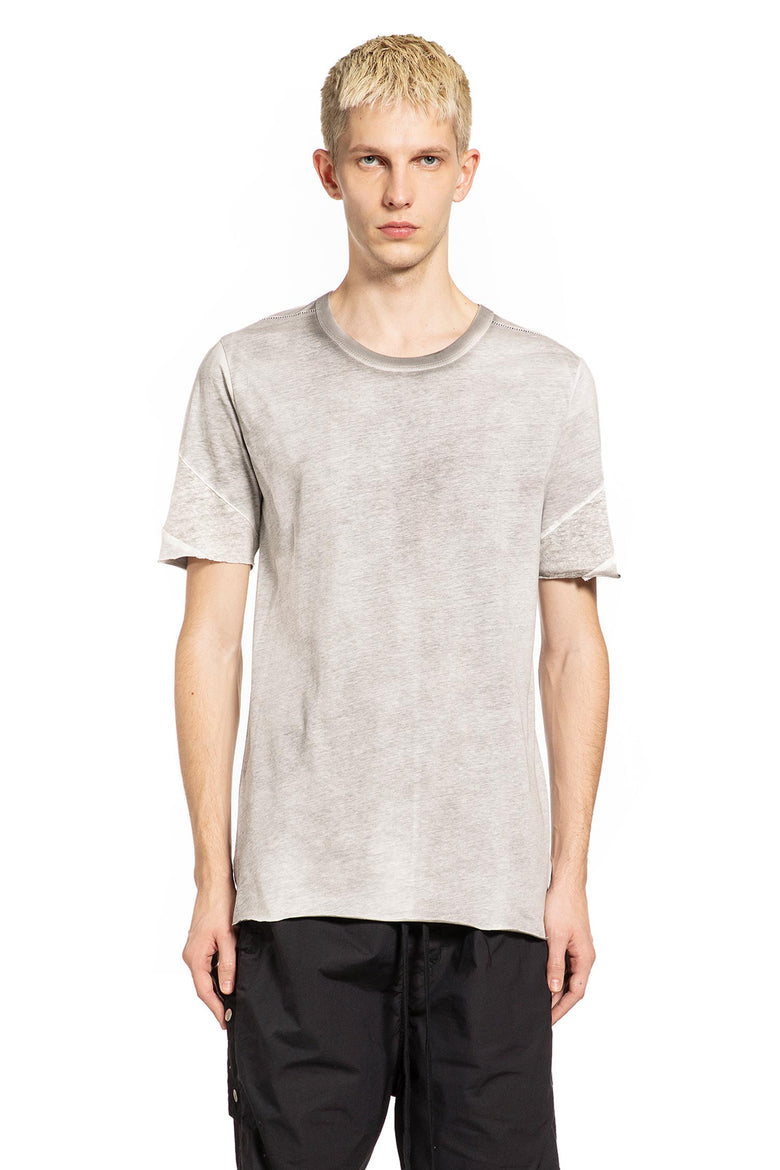 Spliced Cotton T-Shirt