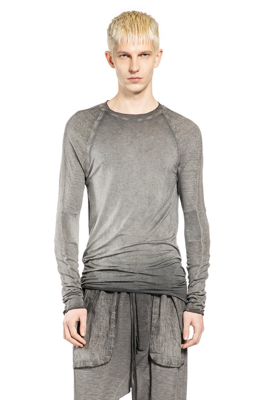 Spliced Long Sleeve T-Shirt
