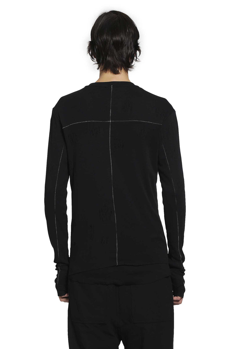 THOM KROM Cotton Modal Long Sleeve Jersey man