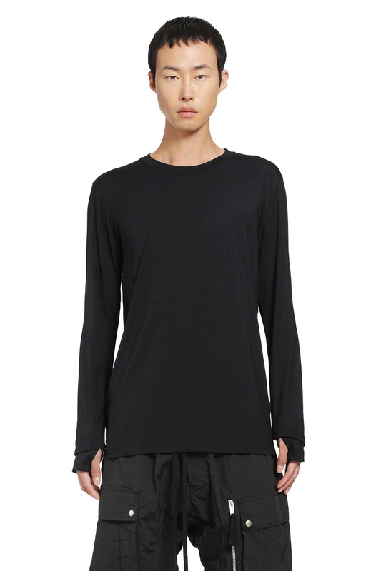 Stretch Viscose Long Sleeve T-Shirt