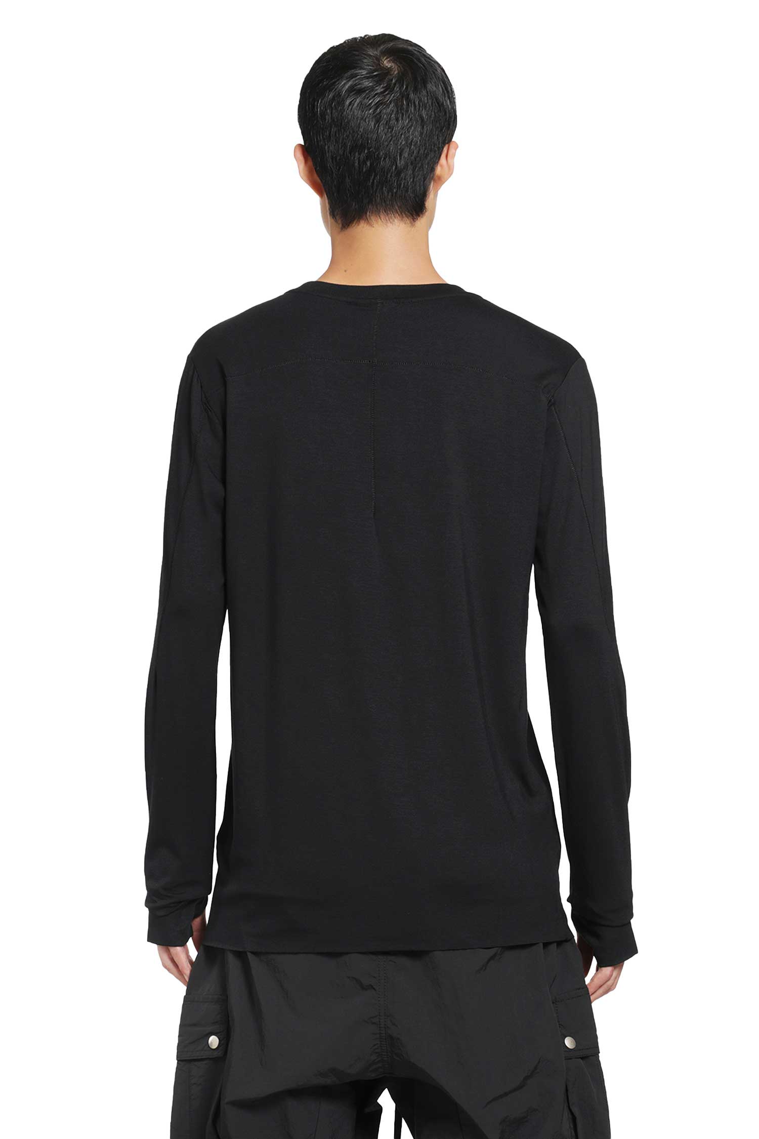 THOM KROM Stretch Viscose Long Sleeve T-Shirt man