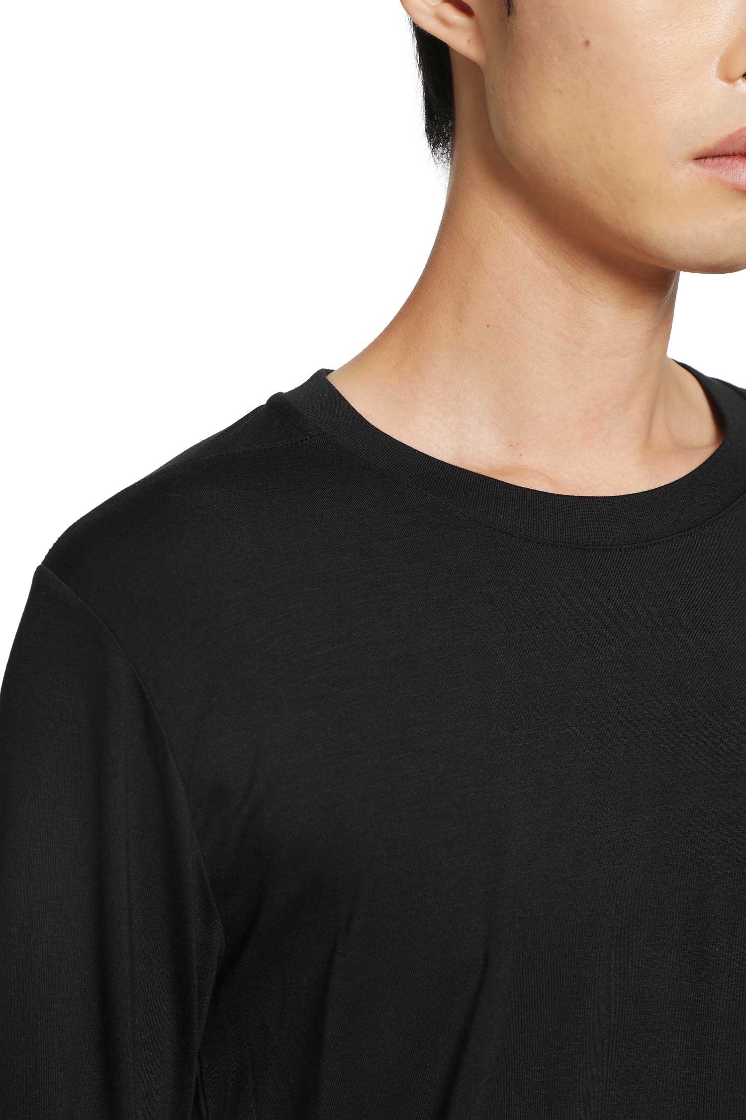 THOM KROM Stretch Viscose Long Sleeve T-Shirt man
