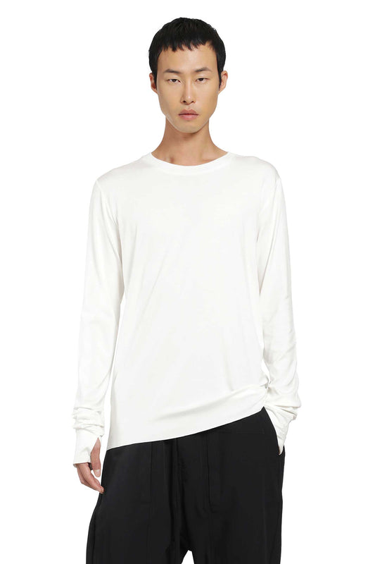 Stretch Viscose Long Sleeve T-Shirt