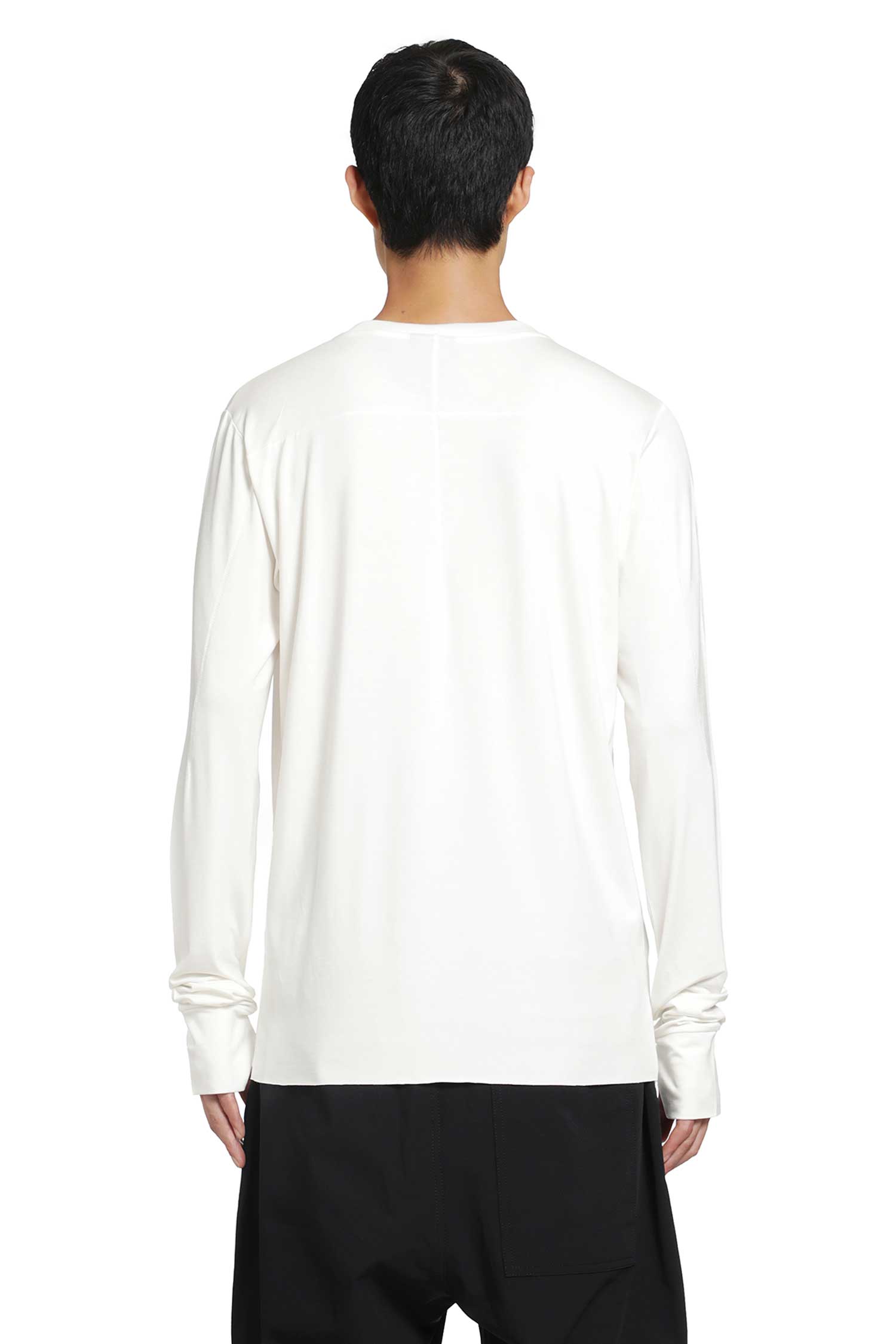 THOM KROM Stretch Viscose Long Sleeve T-Shirt man
