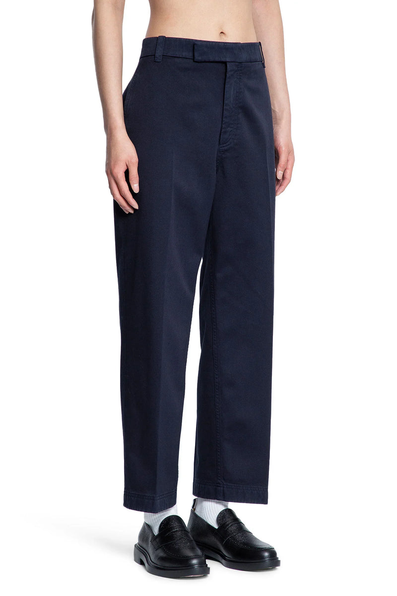 Garment Dyed Chino Trousers in Cotton Twill - Antonioli.eu