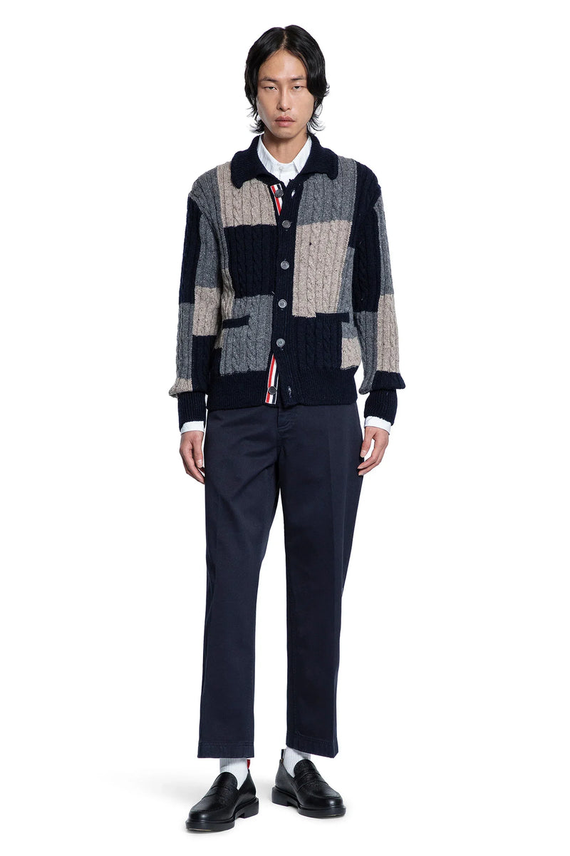 Garment Dyed Chino Trousers in Cotton Twill - Antonioli.eu