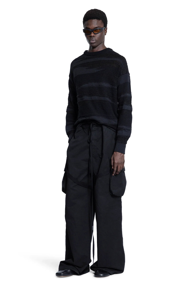 Sriped Multiyarn Cotton Nylon Sweater - Antonioli.eu
