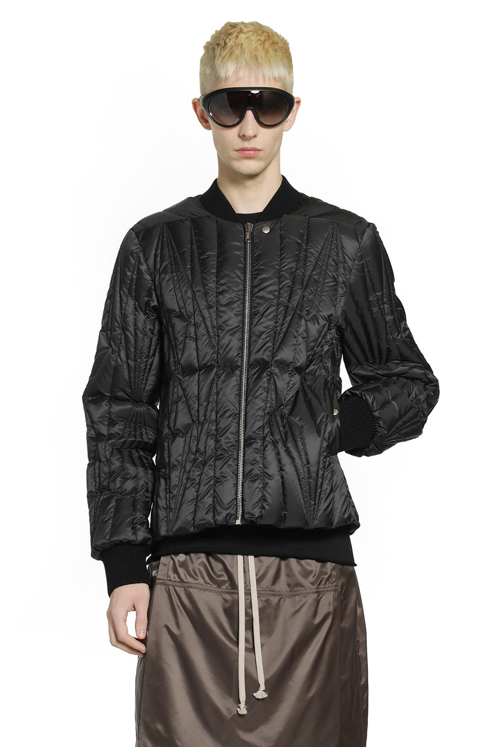 RICK OWENS Moncler x Rick Owens Flight Bomber Jacket man