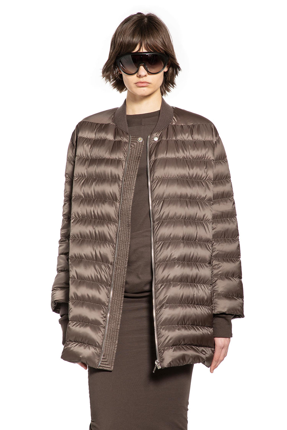 RICK OWENS Moncler x Rick Owens Flight Down Parka woman