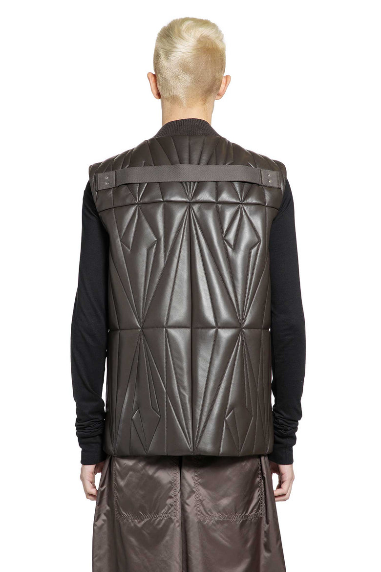 RICK OWENS Moncler x Rick Owens Geocamo Flight Vest man