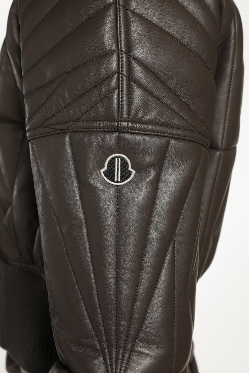 Moncler x Rick Owens Geocamo Leather Jacket