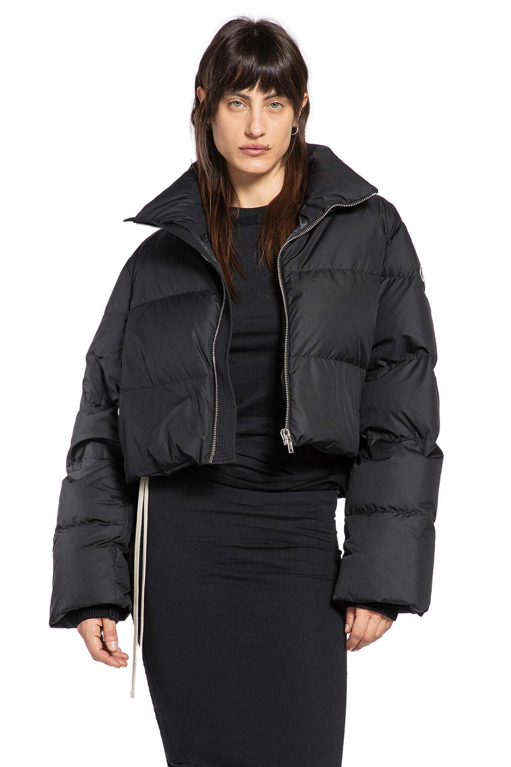 RICK OWENS Moncler x Rick Owens Cropped Down Jacket woman