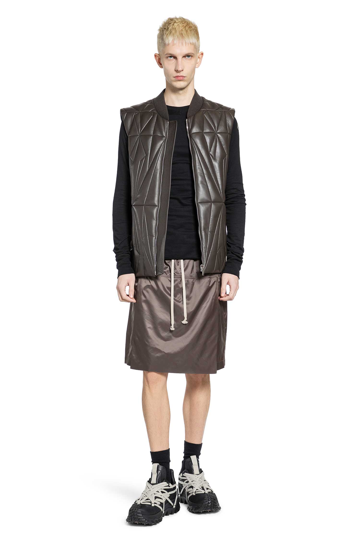 Moncler x Rick Owens Collaboration Kiltshorts