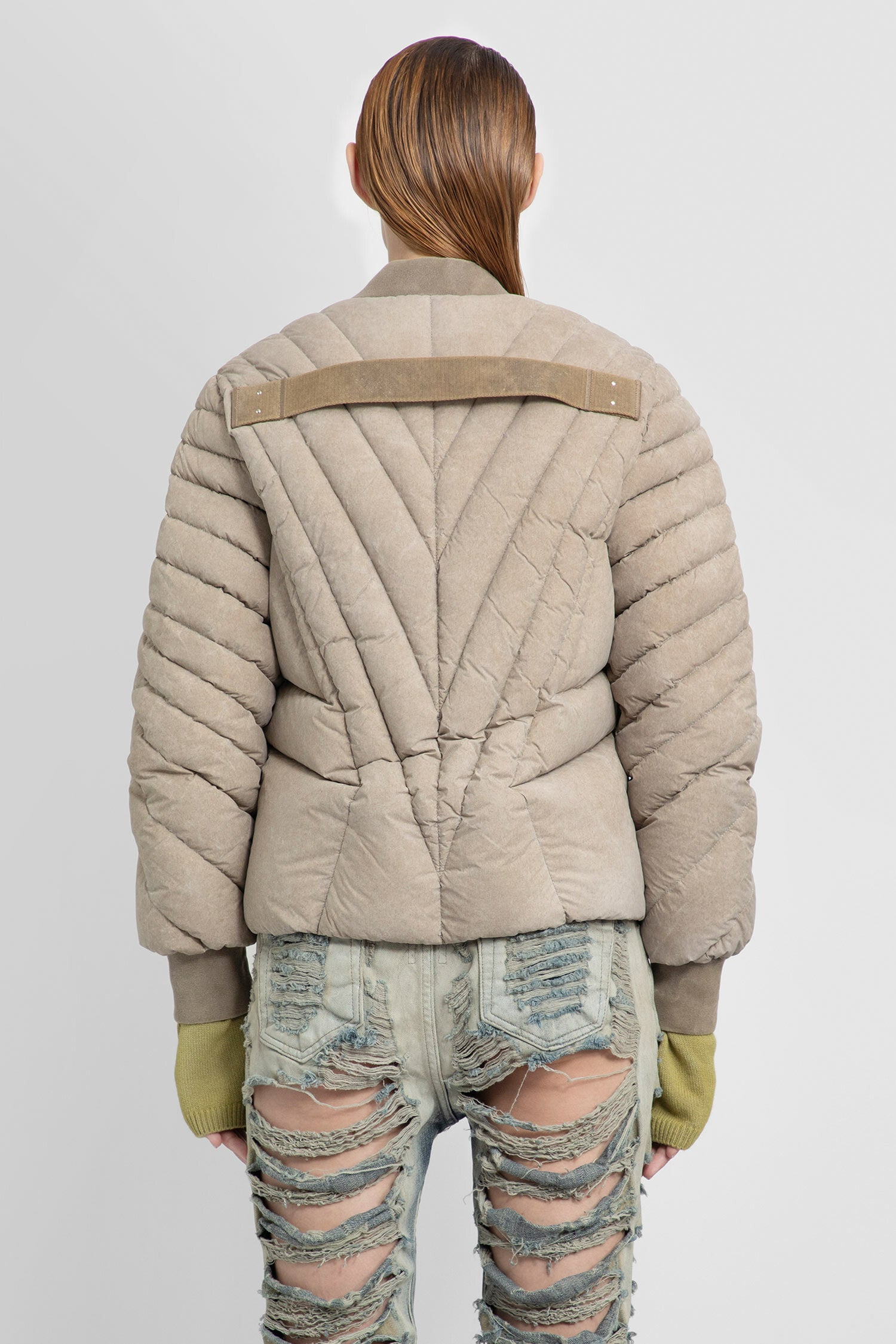 RICK OWENS WOMAN BEIGE JACKETS