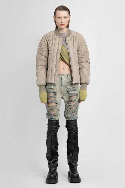 RICK OWENS WOMAN BEIGE JACKETS