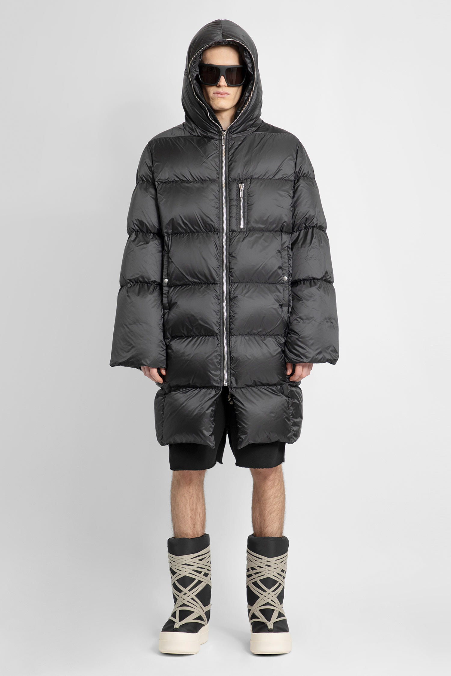 RICK OWENS MAN BLACK COATS