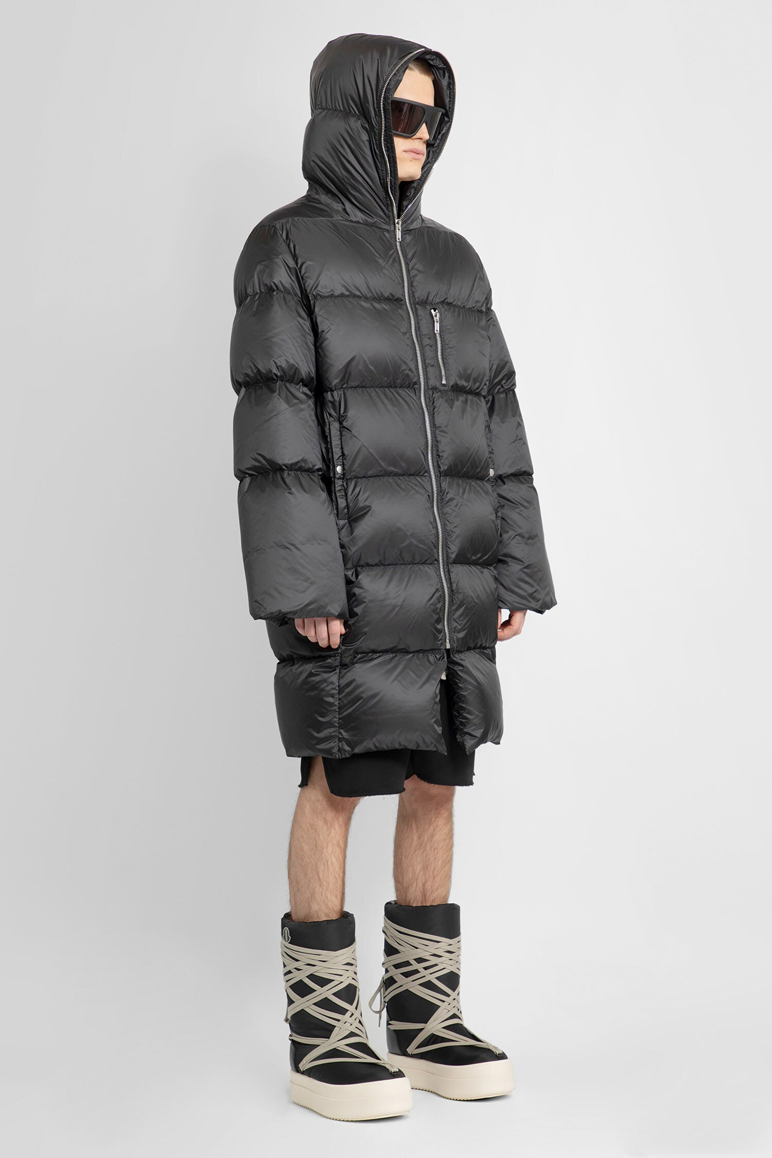 RICK OWENS MAN BLACK COATS