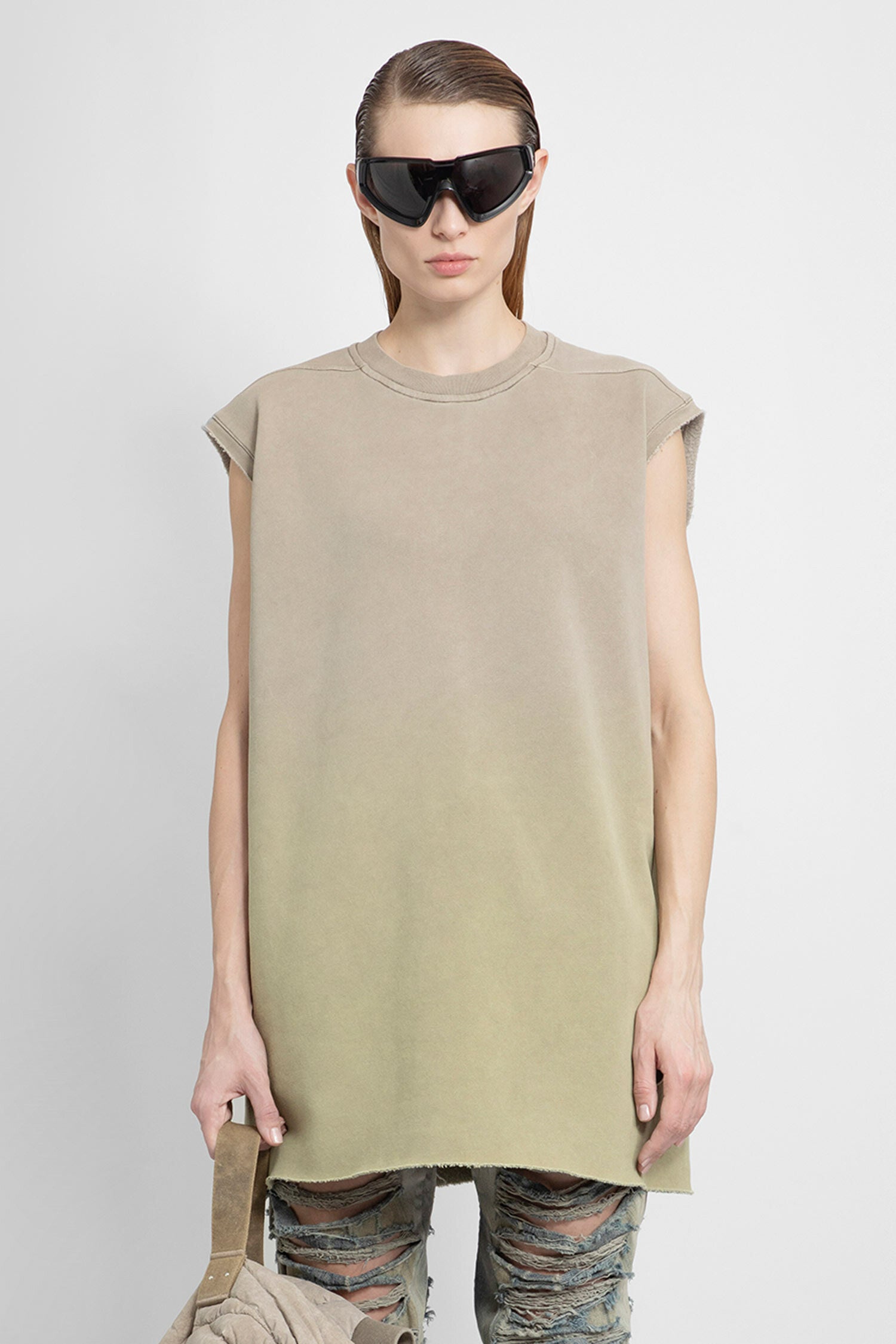 RICK OWENS WOMAN MULTICOLOR T-SHIRTS