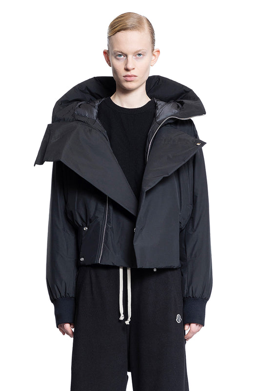 RICK OWENS WOMAN BLACK JACKETS