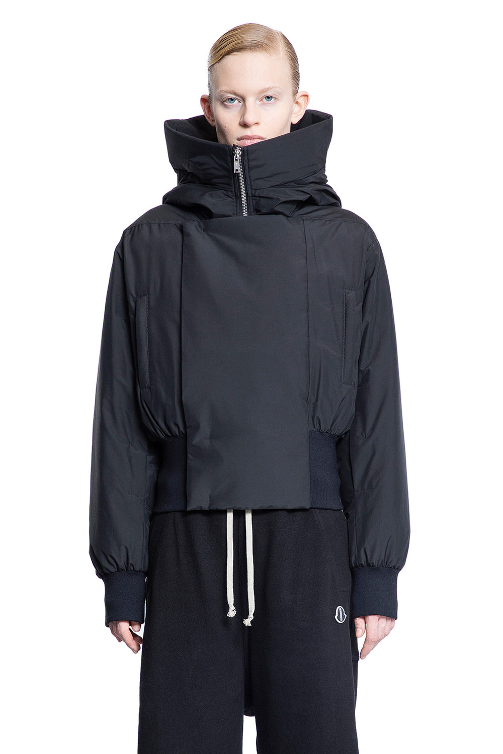 RICK OWENS WOMAN BLACK JACKETS