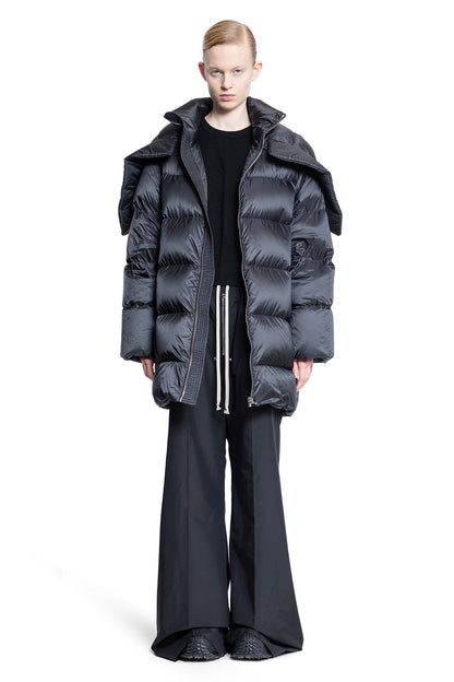 RICK OWENS WOMAN BLACK COATS