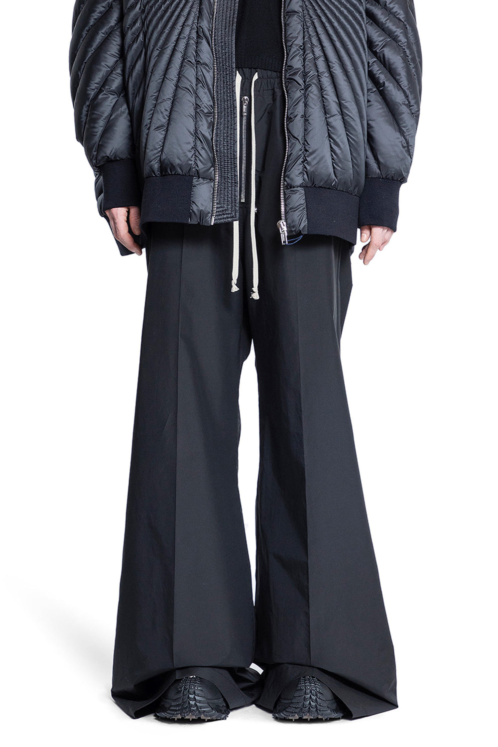 RICK OWENS WOMAN BLACK TROUSERS