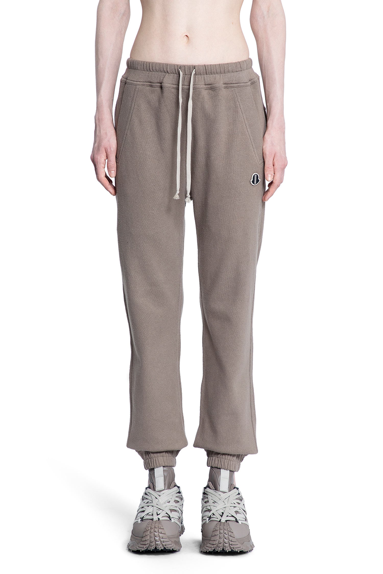 RICK OWENS WOMAN GREY TROUSERS