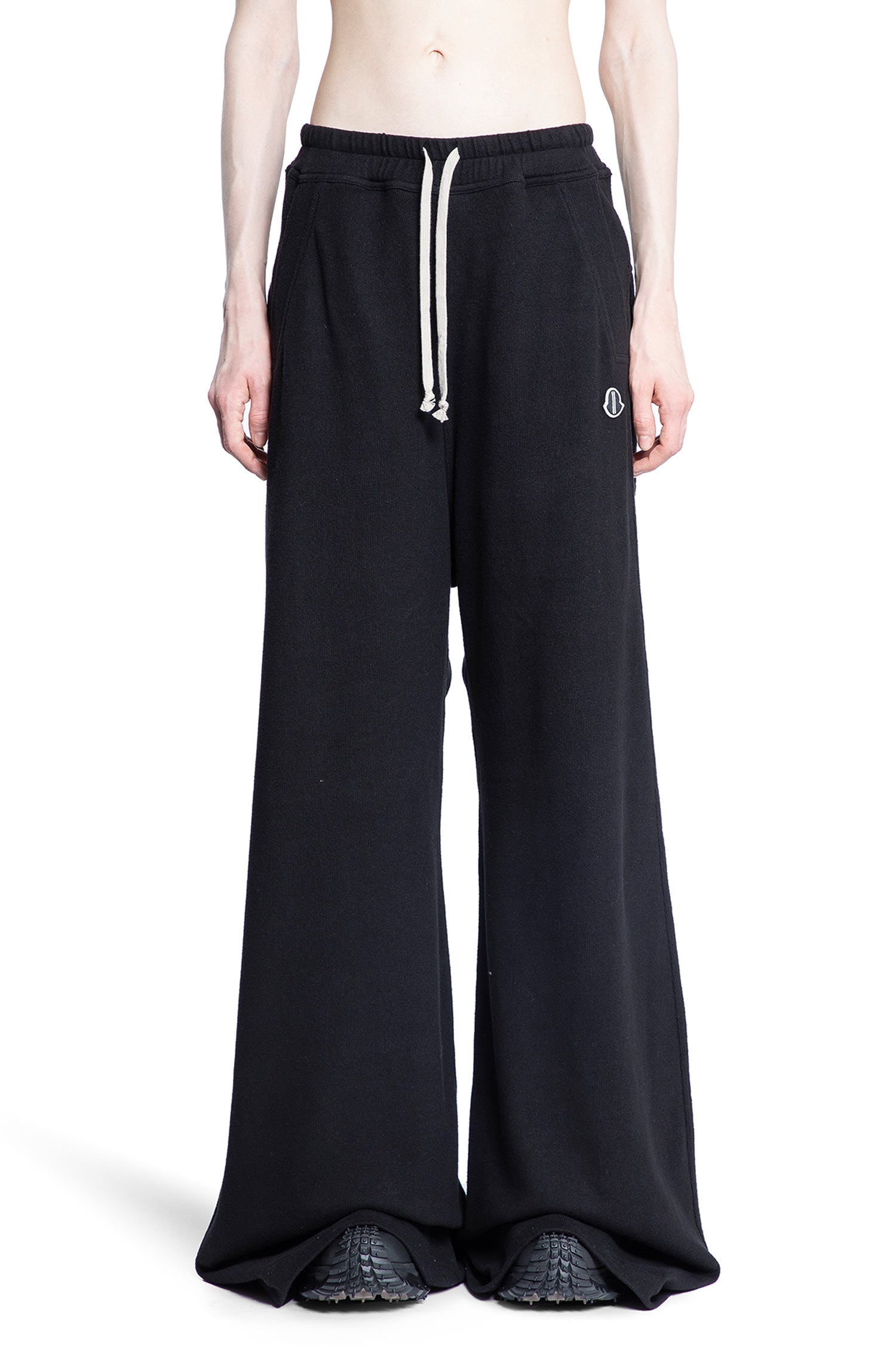 RICK OWENS WOMAN BLACK TROUSERS