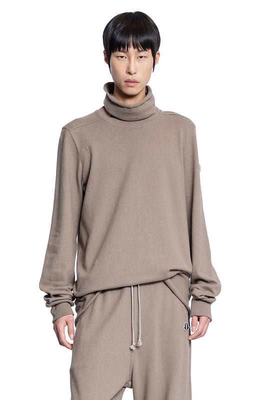 RICK OWENS MAN GREY KNITWEAR