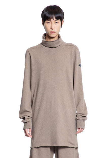 RICK OWENS MAN GREY KNITWEAR