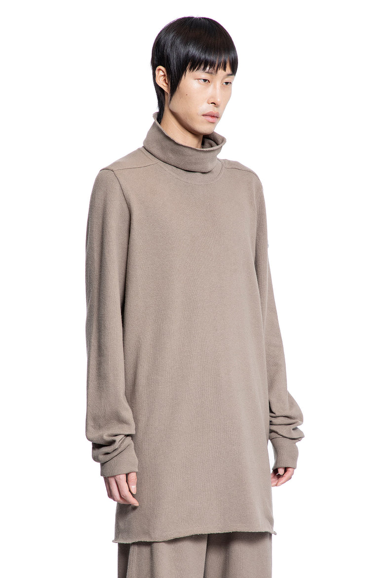 RICK OWENS MAN GREY KNITWEAR