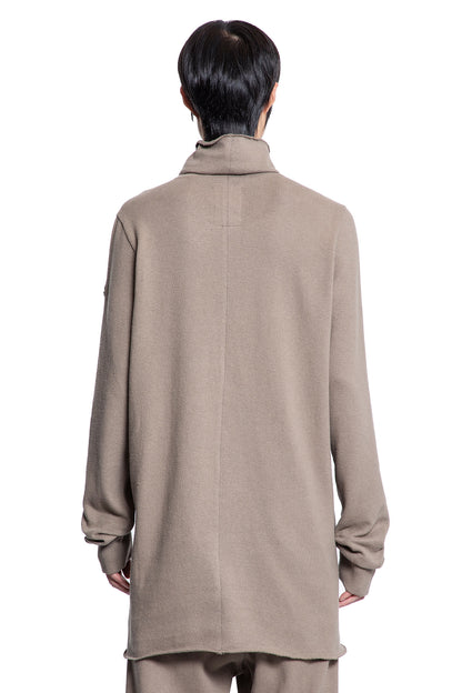 RICK OWENS MAN GREY KNITWEAR