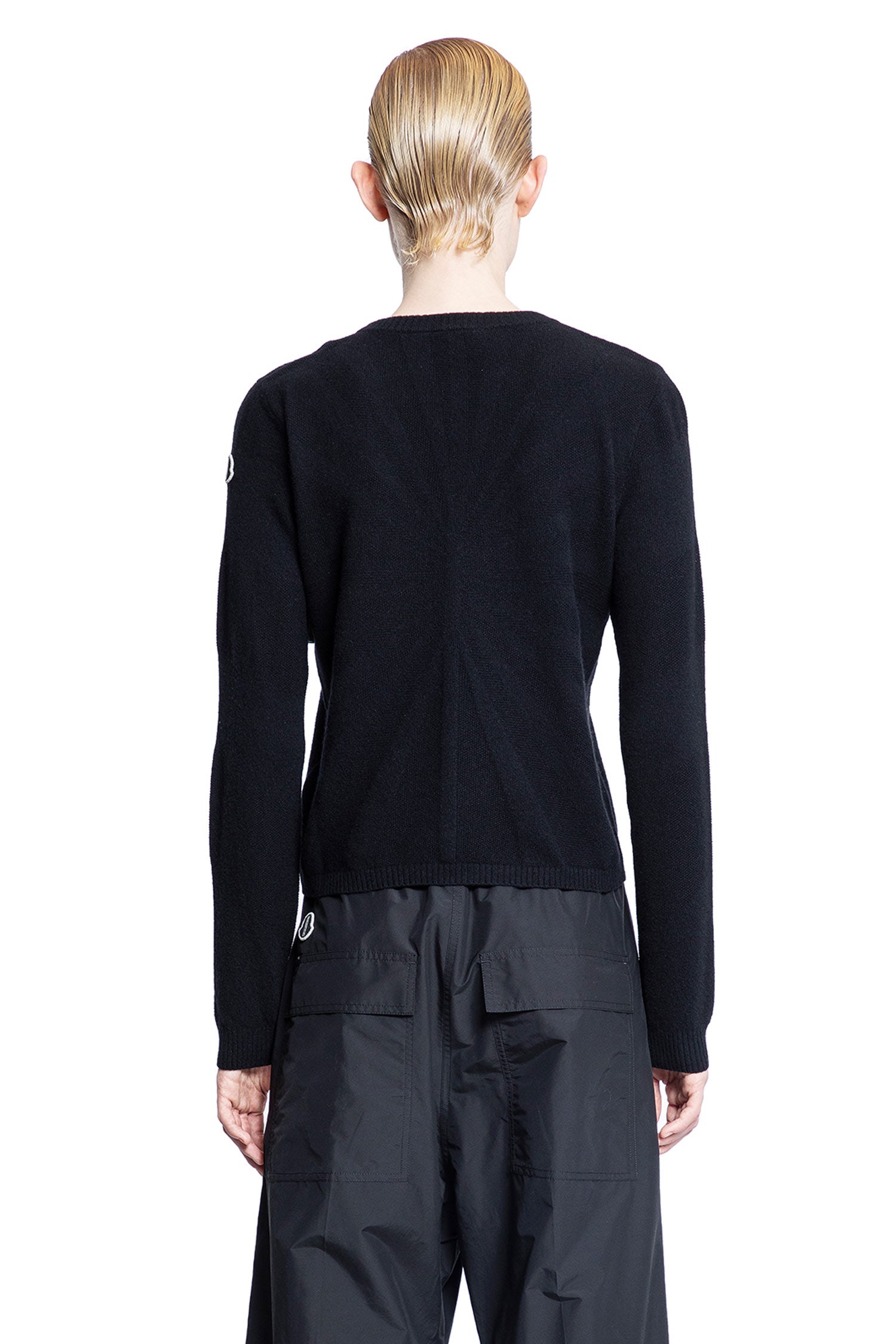 RICK OWENS WOMAN BLACK KNITWEAR