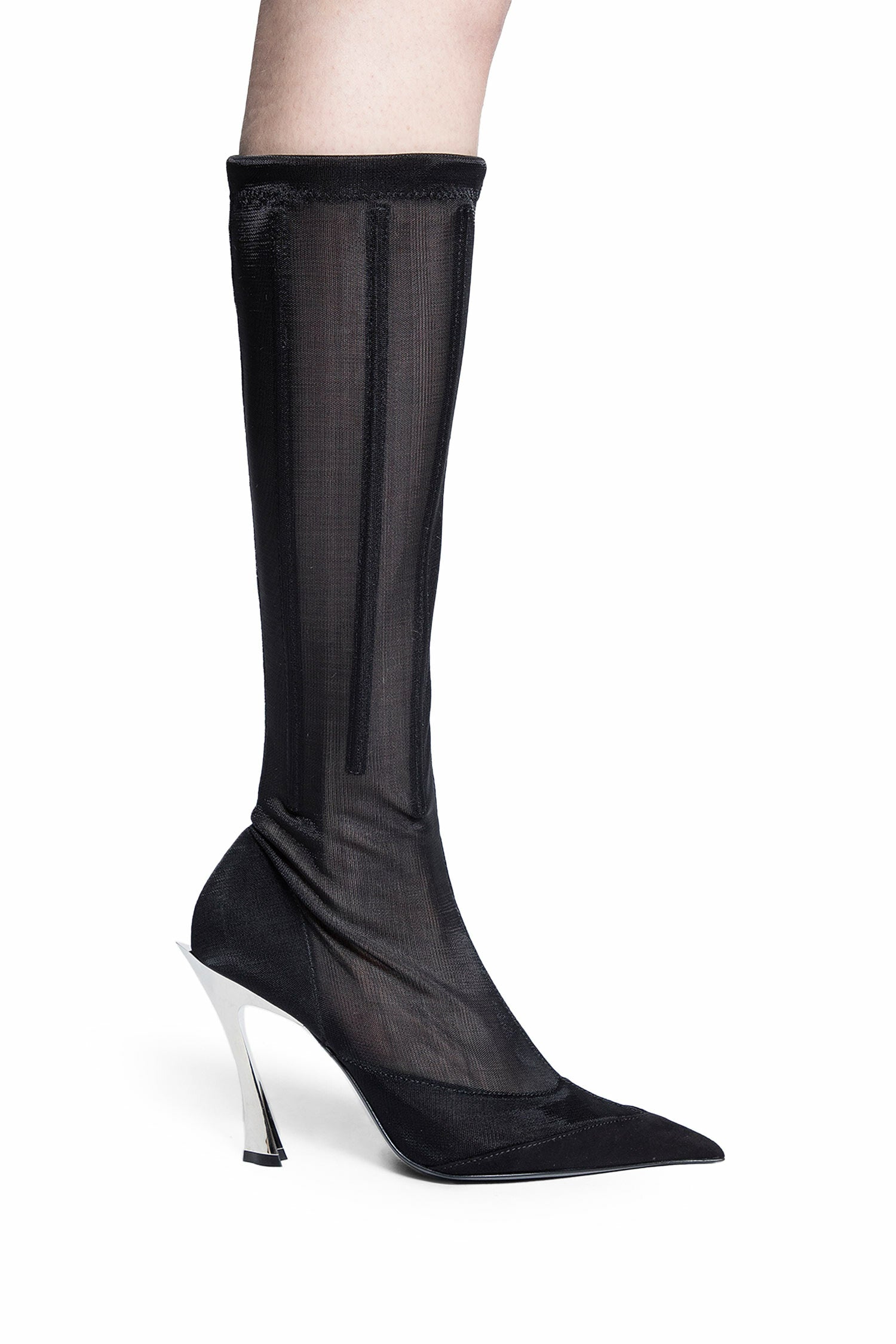 MUGLER WOMAN BLACK BOOTS