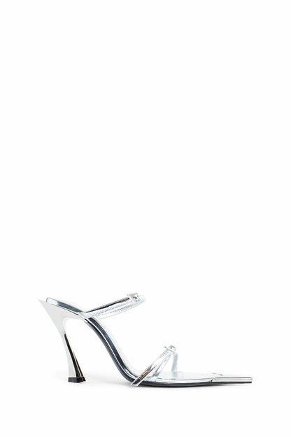 Antonioli MUGLER WOMAN SILVER MULES