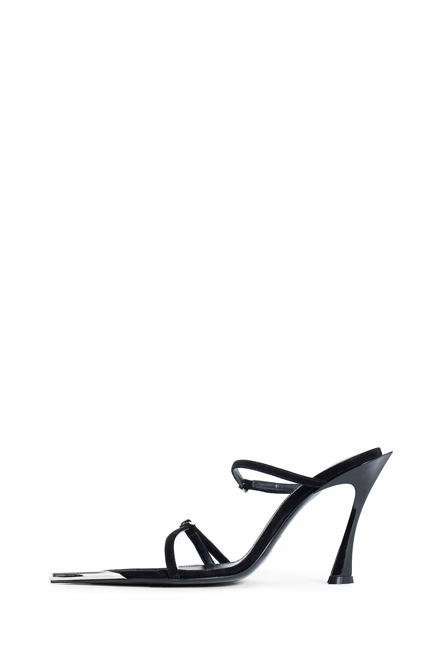 MUGLER WOMAN BLACK MULES