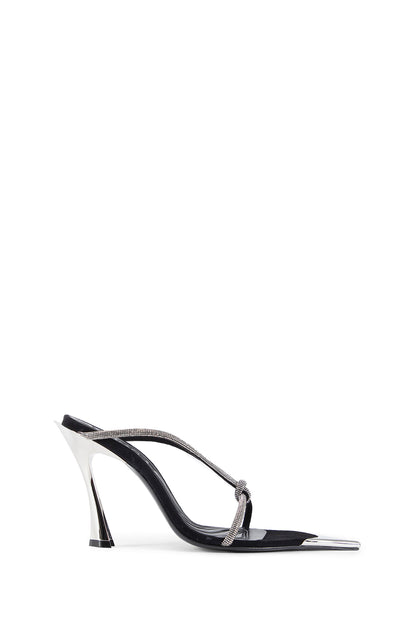 MUGLER WOMAN BLACK SANDALS & SLIDES