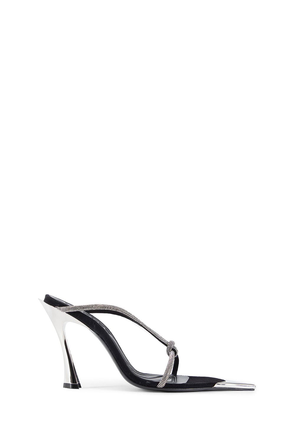 MUGLER WOMAN BLACK MULES