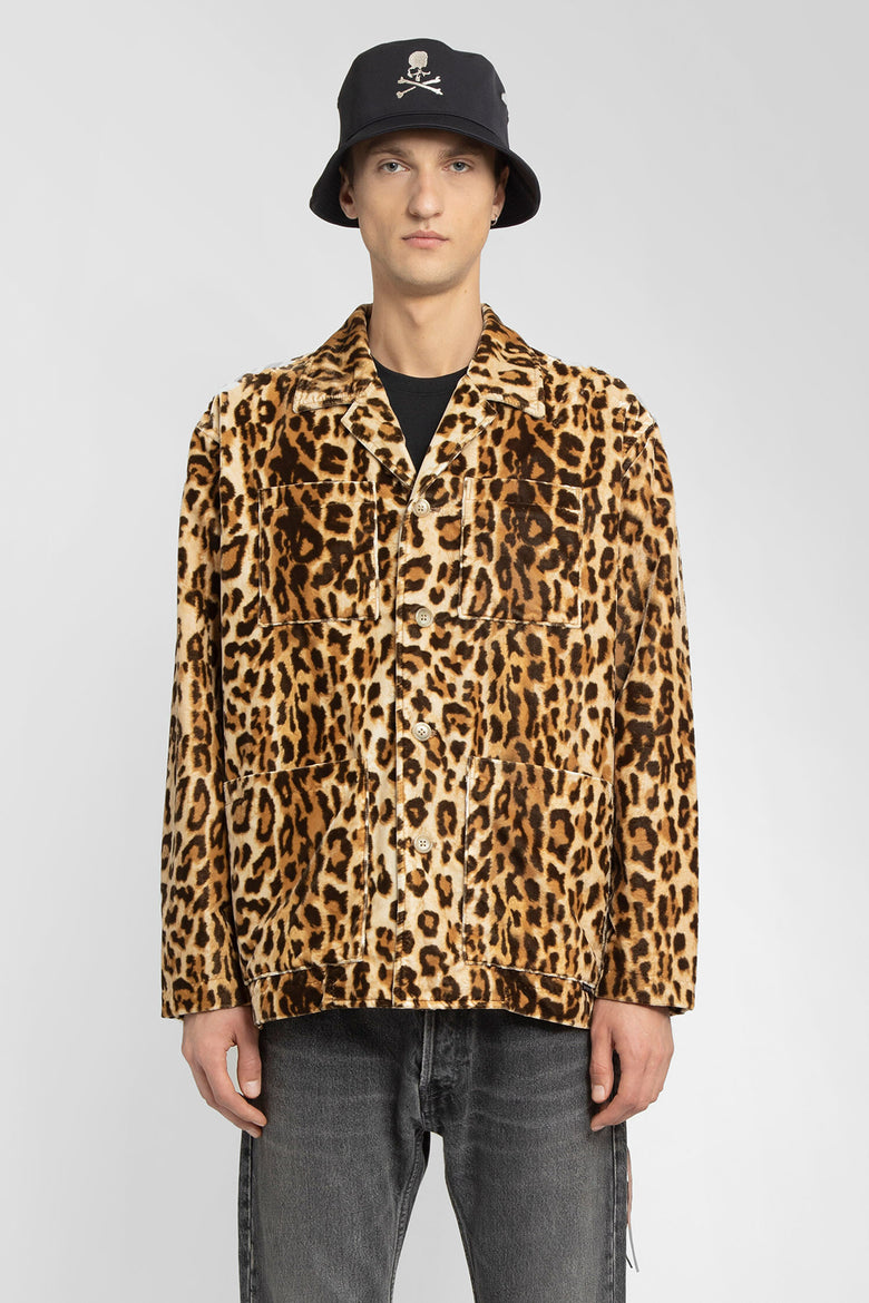 MASTERMIND WORLD Leopard Print Jacket man