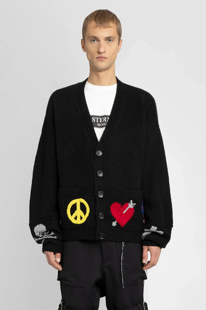 Antonioli MASTERMIND WORLD MAN BLACK KNITWEAR
