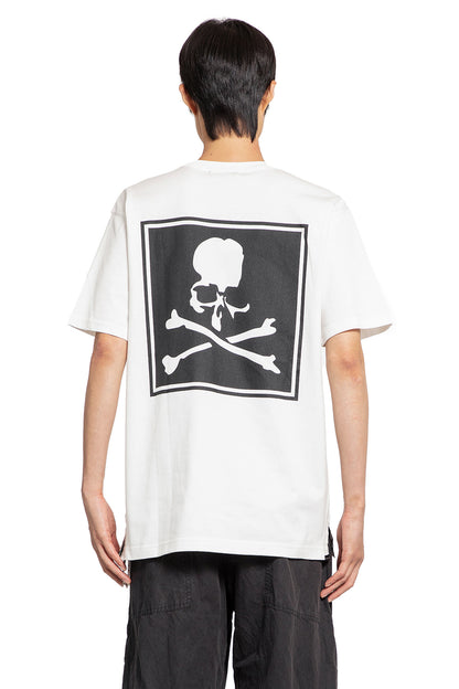 MASTERMIND WORLD MAN WHITE T-SHIRTS & TANK TOPS