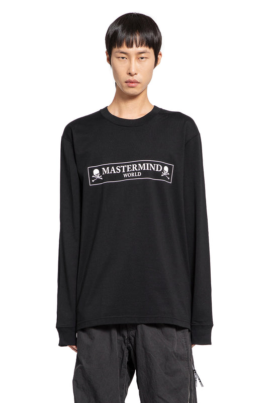 MASTERMIND WORLD MAN BLACK T-SHIRTS & TANK TOPS