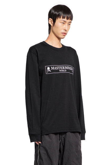 MASTERMIND WORLD MAN BLACK T-SHIRTS & TANK TOPS