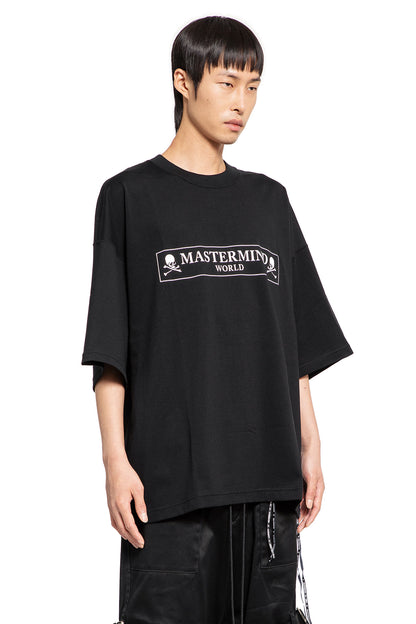 MASTERMIND WORLD MAN BLACK T-SHIRTS & TANK TOPS