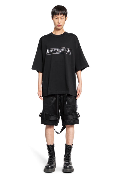 MASTERMIND WORLD MAN BLACK T-SHIRTS & TANK TOPS