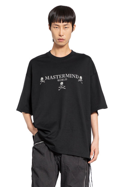 MASTERMIND WORLD MAN BLACK T-SHIRTS & TANK TOPS