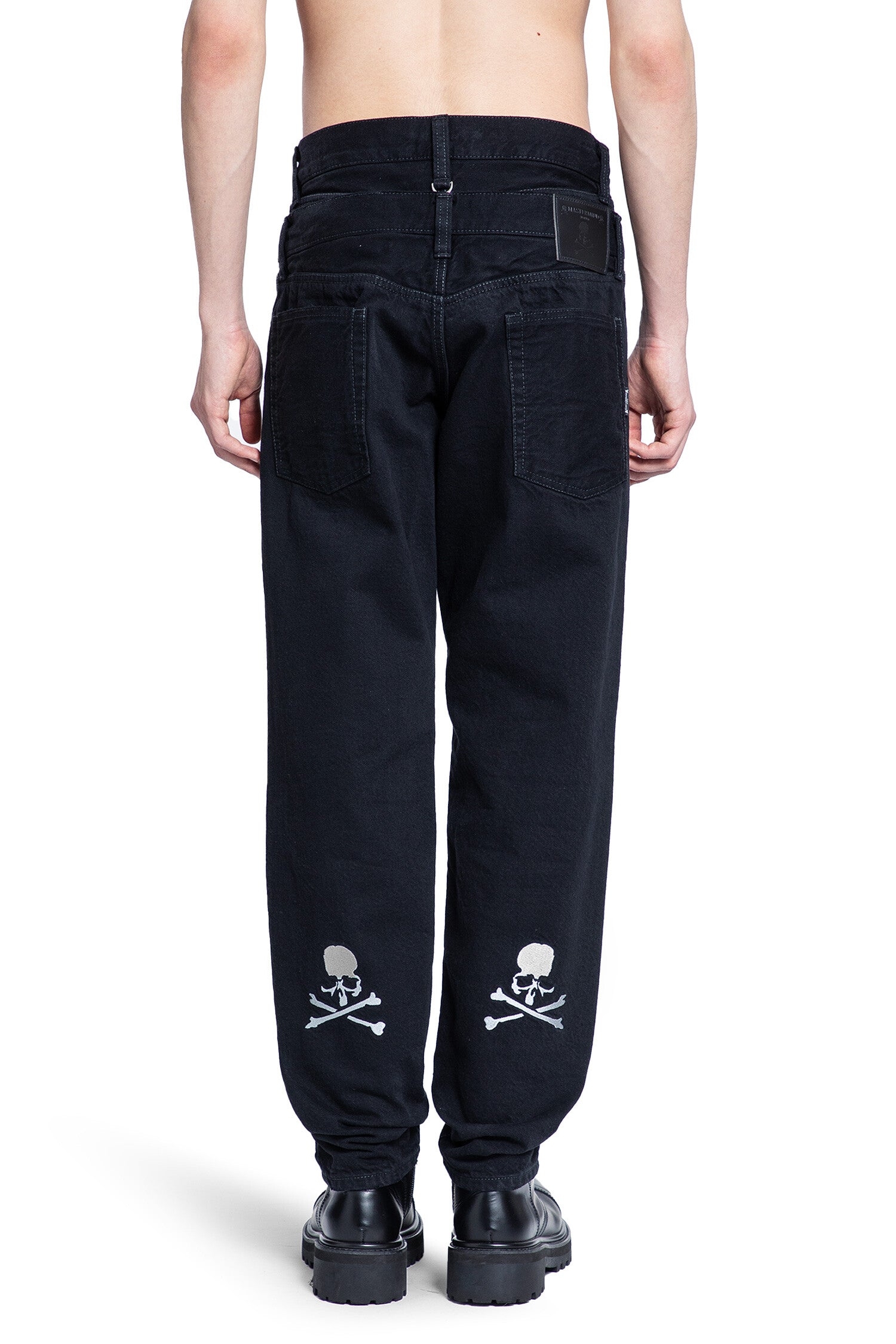 MASTERMIND WORLD MAN BLACK TROUSERS